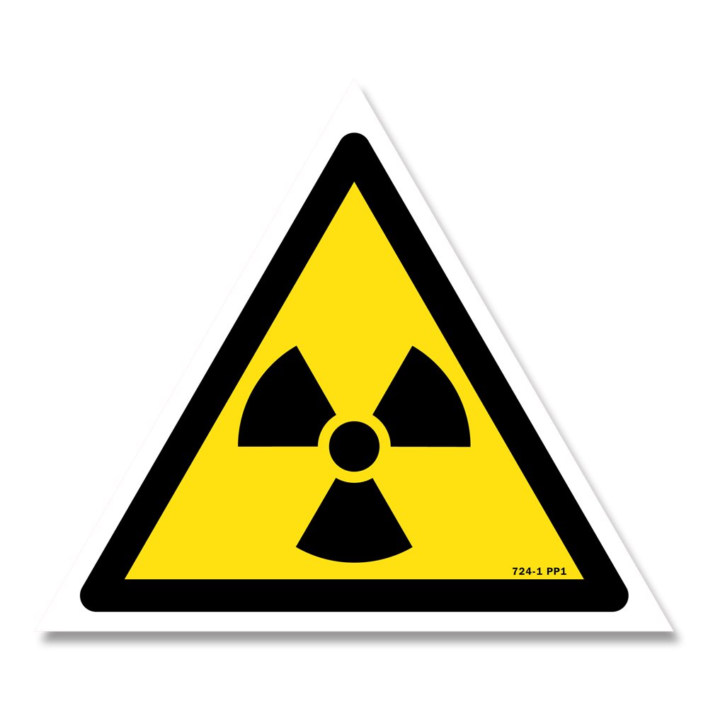 panneau danger matiere radioactive